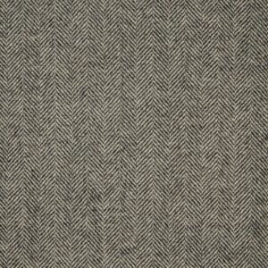 Chipping, Herringbone Fabric in Charcoal