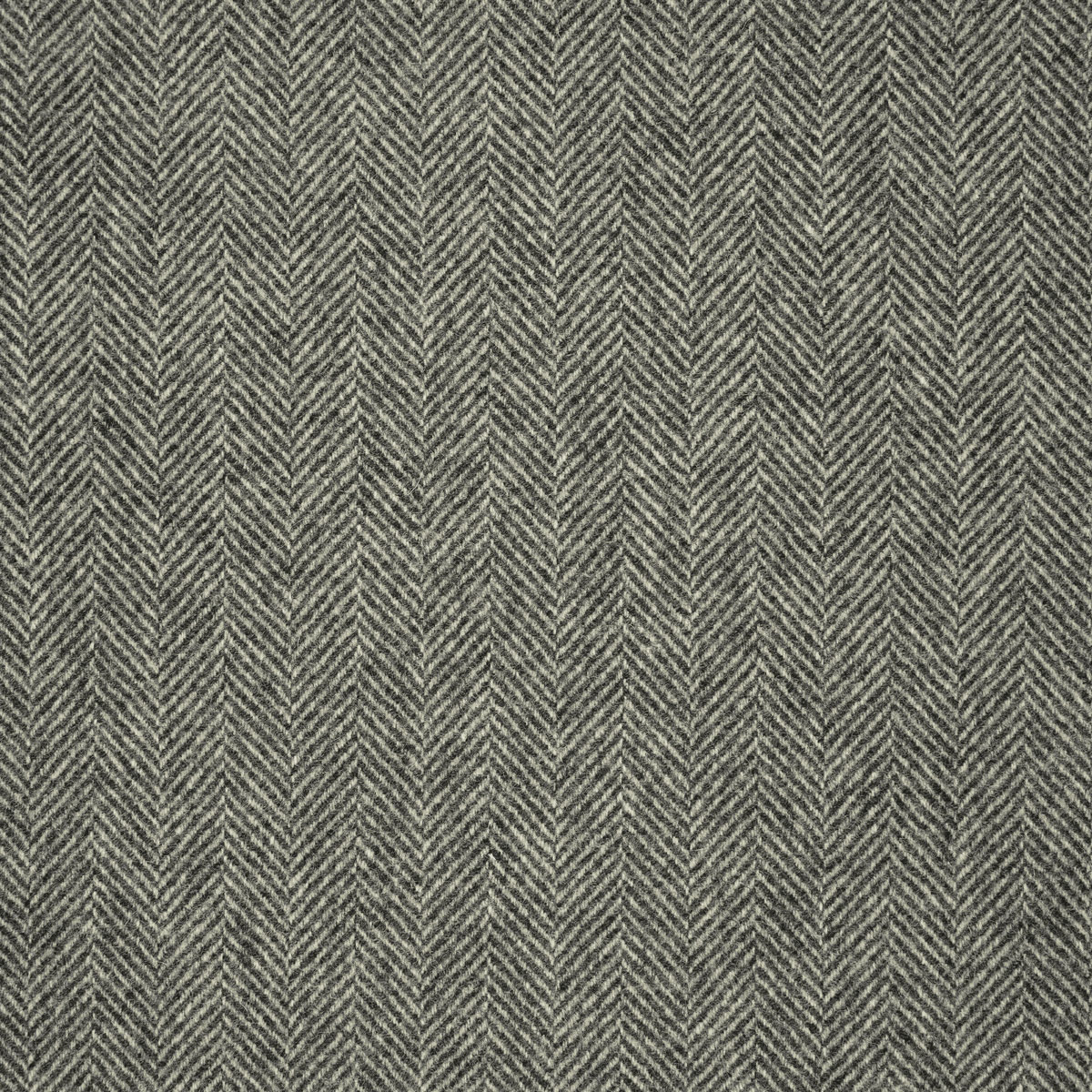 Chipping, Herringbone Fabric in Graphite Grey