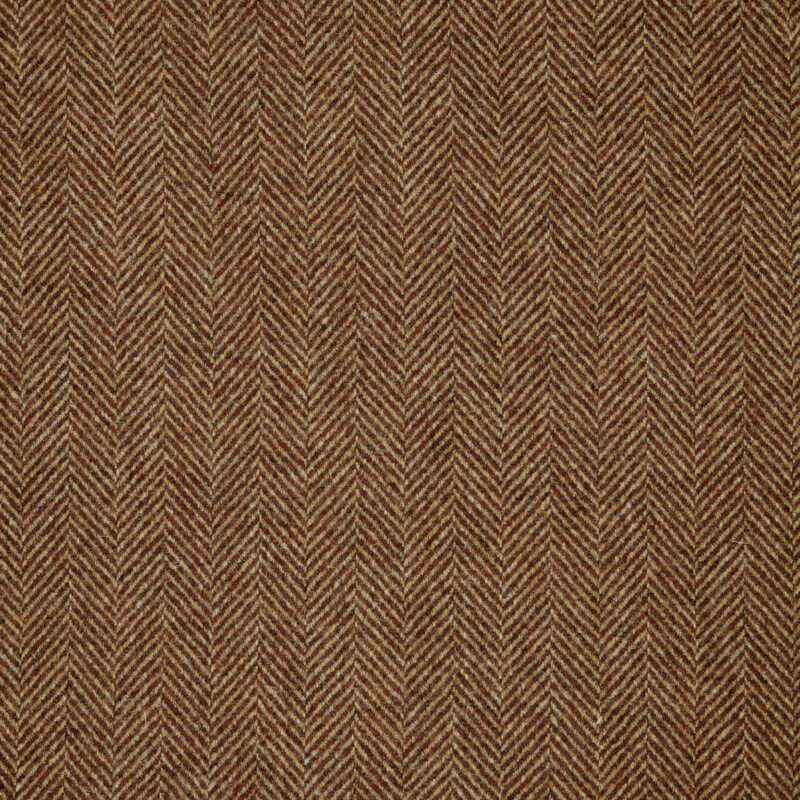 Chipping, Herringbone Fabric in Rust
