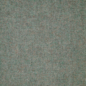 Herringbone Fabric in Sea Green