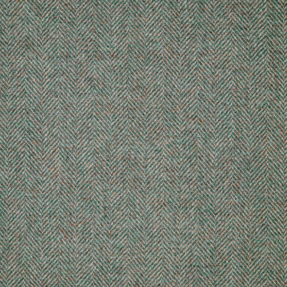 Herringbone Fabric in Sea Green