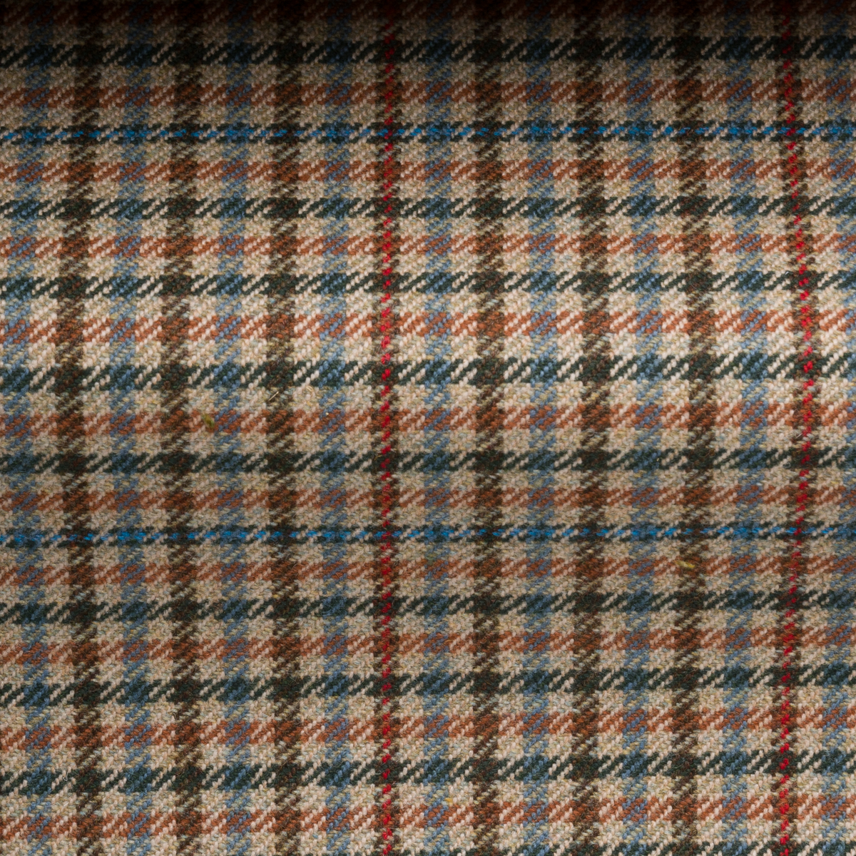 Spruce London Tweed Check FabricAshdown-TW145