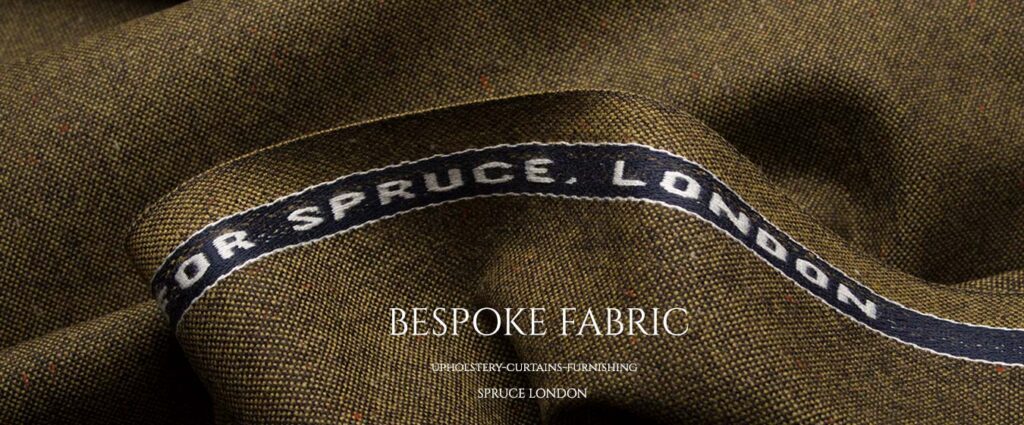 Custom Made Tweed Fabric Spruce London