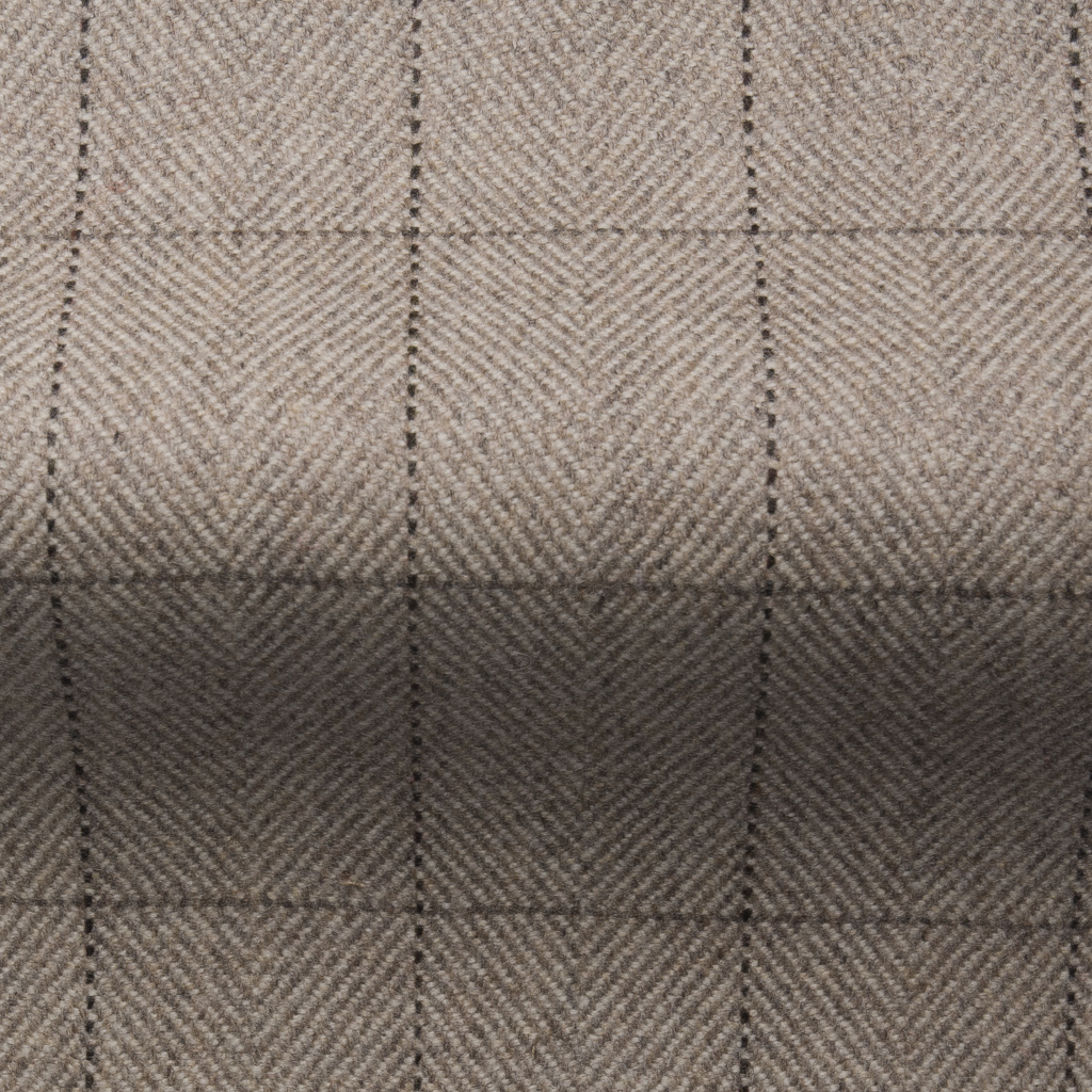 Grafton Herringbone Check Stone