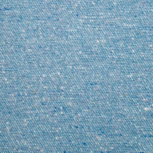 Plain solid colour natural wool fabric in Sky Blue