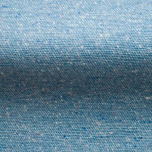Plain solid colour natural wool fabric in Sky Blue