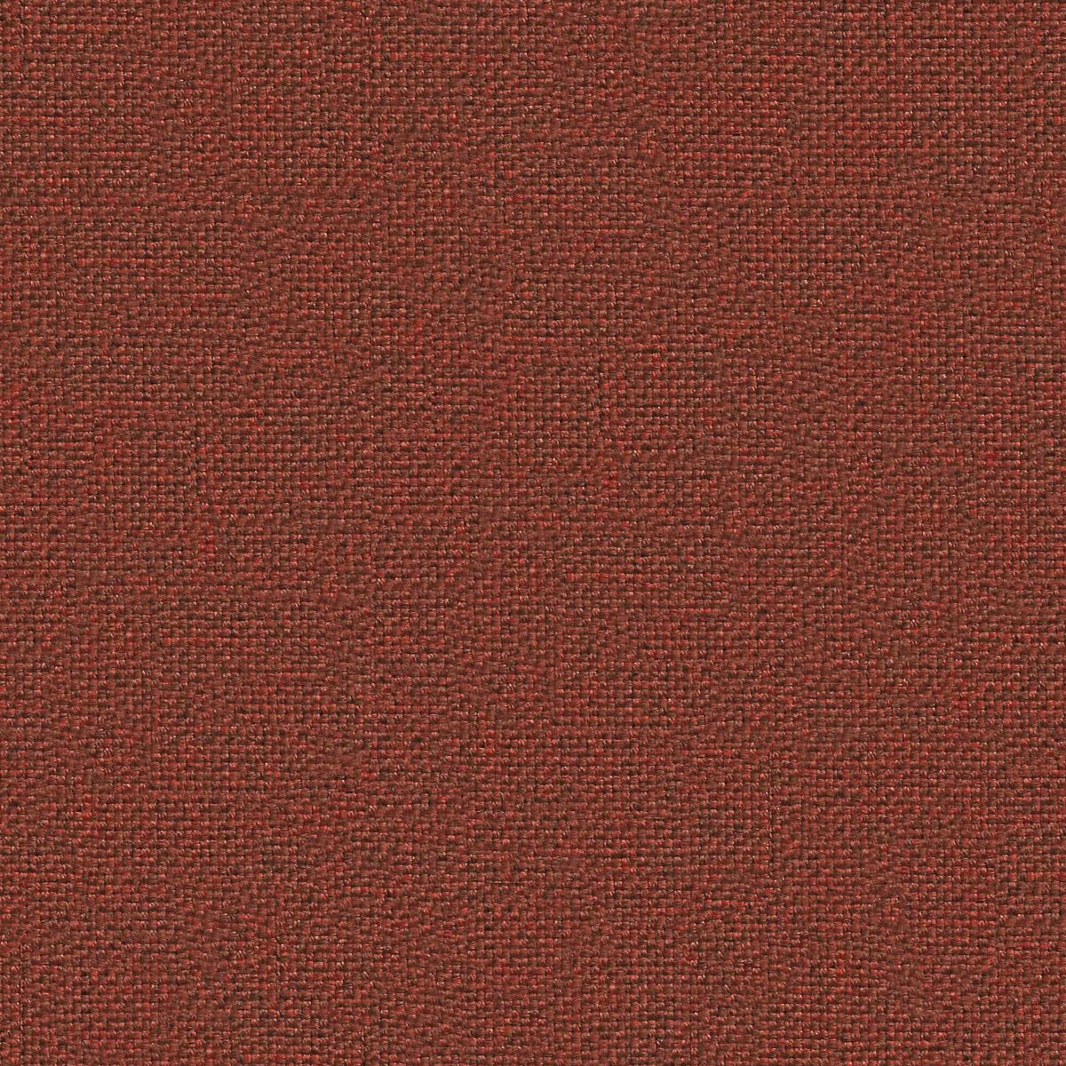 Tokyo Linen Style Wool Fabric in Rust Red