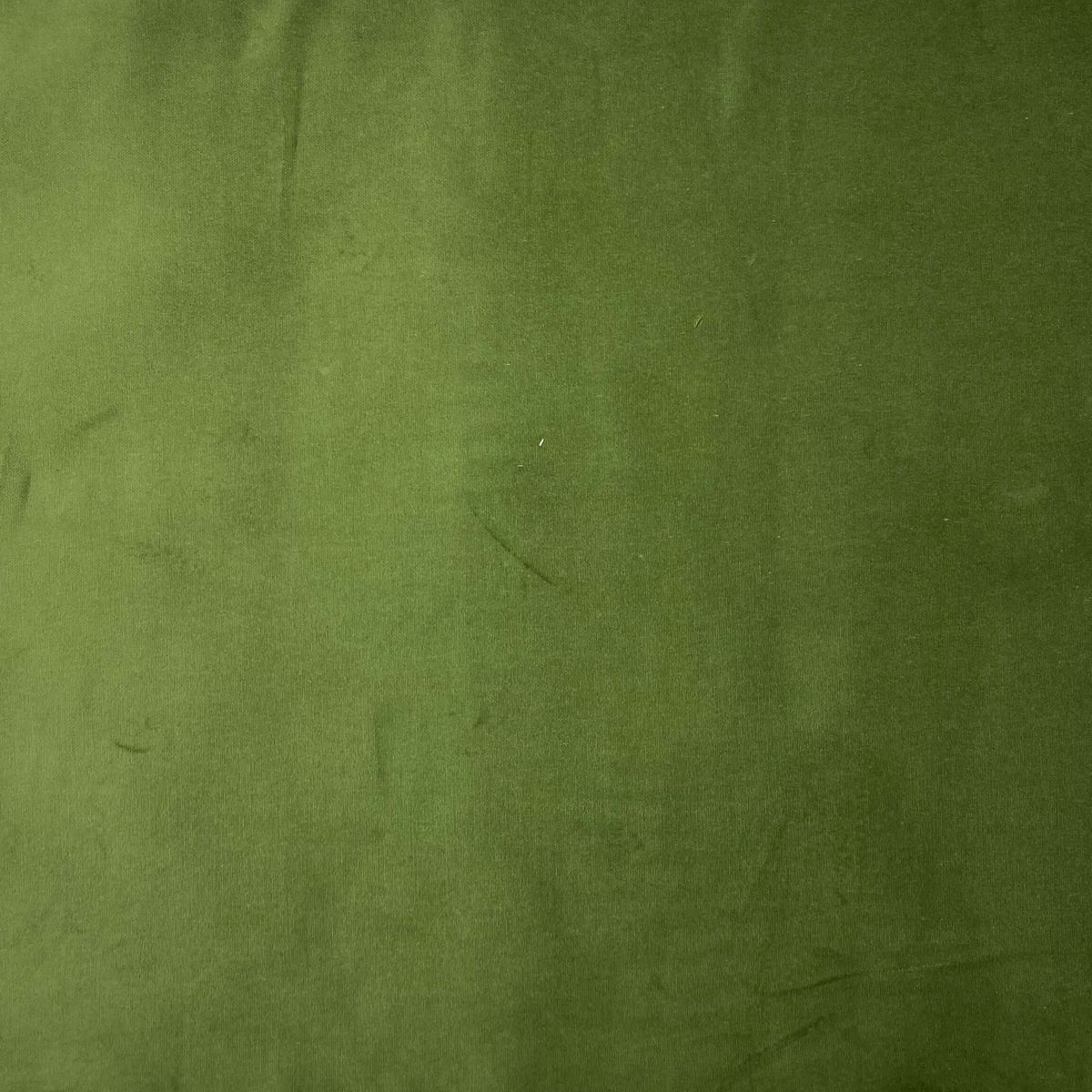 Mediumweight Luxury Cotton Velvet in Pine Green