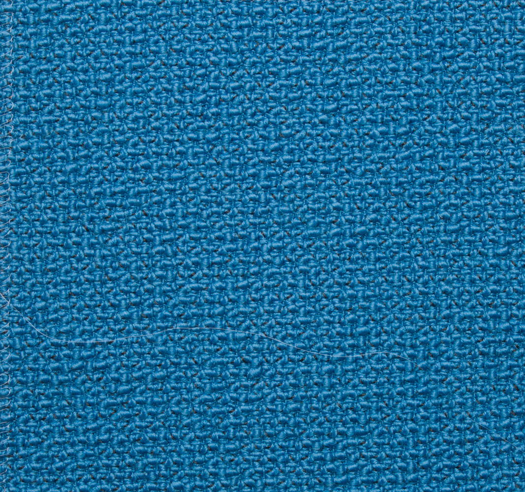 Bubbles Boucle Fabric in Cerulean Blue